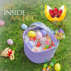 Lindt LINDOR Milk Chocolate Truffle Eggs with smooth center, great for celebrations.