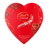 Lindt LINDOR Valentine’s Heart Box with premium milk chocolate truffles for gifting on Valentine’s Day