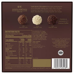 Lindt Milk Chocolate Truffles provide creamy sweetness in every bite.