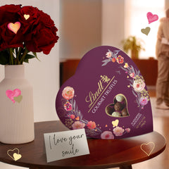 Box open display inviting a romantic tasting at home