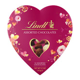 Lindt Valentine's heart box with chocolates, a romantic gift idea.