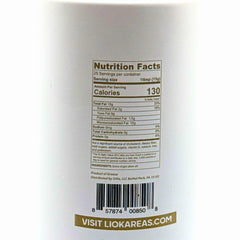 Liokareas Rx High Phenolic EVOO being poured, showing bold peppery Oleocanthal finish.