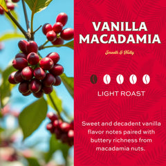 Lion Coffee light roast highlighting Hawaiian-inspired flavor and bright aroma.