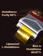 Liposomal Glutathione Ever Film dissolving on the tongue for quick absorption.