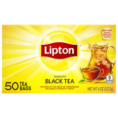 Lipton Black Tea box packaging ready for everyday use