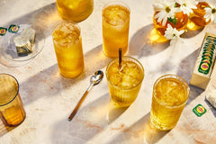 Lipton Green Tea eco-packaging—recyclable bags and zero-landfill facilities for responsible sipping.