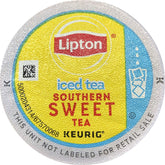 Lipton K-Cups Southern Sweet Iced Tea box for quick refreshment