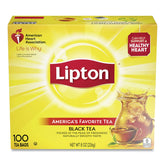 Lipton Lip291 regular tea bags with long-leaf blend for authentic flavor.