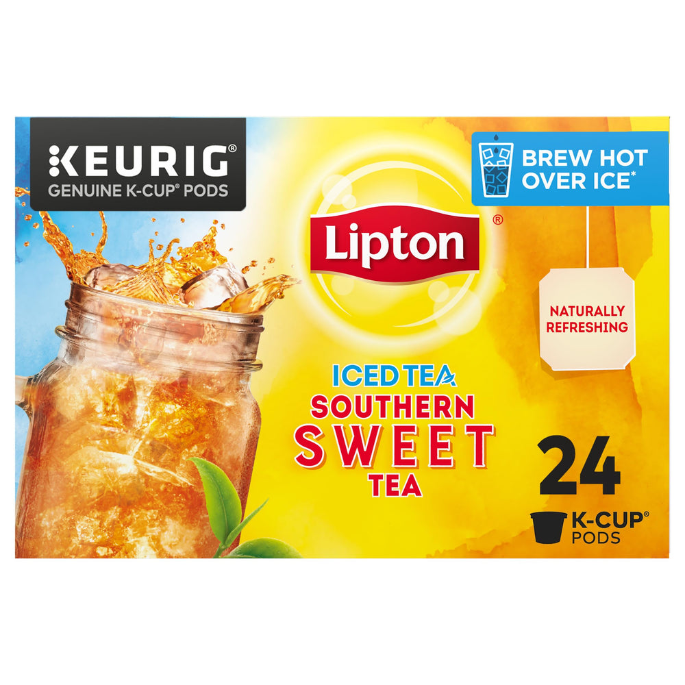 Lipton Southern Sweet Iced Tea K-Cup pod for quick, flavorful iced tea anytime.