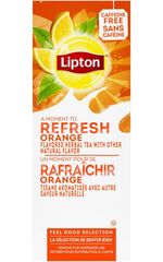 Lipton tea bags individually wrapped for on-the-go convenience and freshness.
