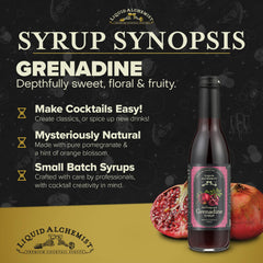 Liquid Alchemist grenadine syrup Tequila Sunrise scene for easy mixing