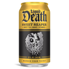 Liquid Death Sweet Reaper pack-12 – convenient on-the-go refreshment for busy days.