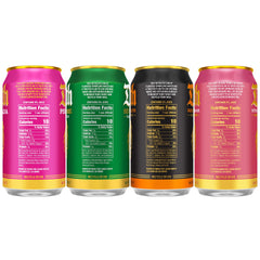 Liquid Death Strawberry Terror can, ripe strawberry with a lemon lift