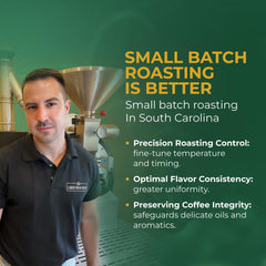 Liquid Gold Coffee Fair Trade label signaling ethical sourcing