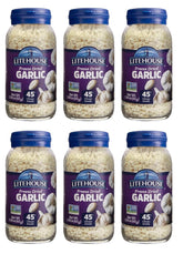 Litehouse Freeze Dried Garlic jar closeup highlights bold flavor ready to boost dishes