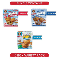 Little Debbie Chocolate Chip mini muffins box perfect after-school snack.