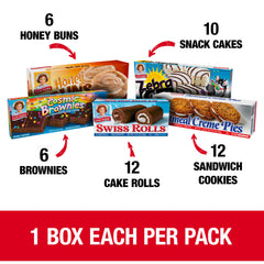 Little Debbie Honey Buns pack for quick energy and tasty mornings.