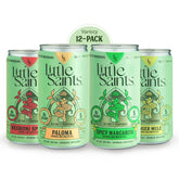 Little Saints Ginger Mule bottle with zero sugar for a refreshing non-alcoholic gathering