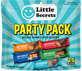 Little Secrets Milk + Dark chocolate party pack 25 bars, ideal for celebrations