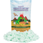 Little Stinker Dinosaur Farts watermelon cotton candy 3oz front view, playful party treat.