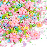 LittleStar edible flowers sprinkles brighten cakes with botanical flair and color