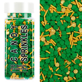 LittleStar green shamrock sprinkles brighten cupcakes and cookies.