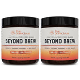 Live Conscious Beyond Brew Caramel Macchiato bottle pour for focus and steady energy