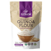 LiveKuna quinoa flour bag for gluten-free baking and versatile meals