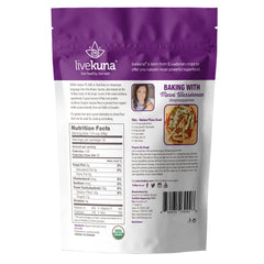 LiveKuna quinoa flour bowl ready for pancake and bread recipes