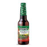 Lizano Salsa Sauce bottle being poured for rich, tangy flavor.
