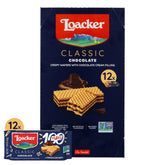 Loacker Classic Chocolate Wafers 12-pack for easy stocking and sharing
