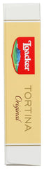 Loacker Tortina Original hazelnut cream center with milk chocolate, indulgent snack