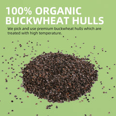 LOFE dust-free hulls image emphasizing heat-treated cleanliness.