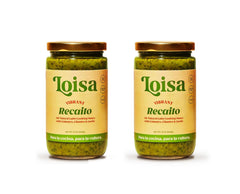 Loisa Recaito Two-Pack bottle closeup highlighting vibrant Latin flavor for quick weeknight meals