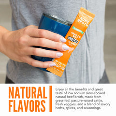 LonoLife grass-fed beef source highlights clean ingredients.