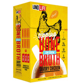 LonoLife low-sodium bone broth powder scoop for rich flavor and 10g protein.