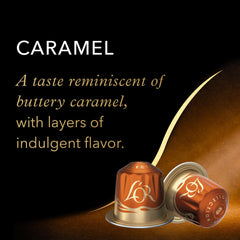 L'OR aluminum coffee capsule preserves freshness for quick, single-serve brews.