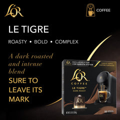 L'OR BARISTA-compatible capsules delivering barista-style espresso at home.