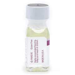 LorAnn Cinnamon Oil SS flavor label close-up shows kosher and gluten-free notes
