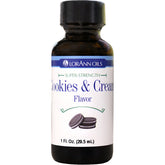 LorAnn Cookies and Cream flavor bottle for baking and confections.