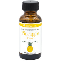 LorAnn Oils pineapple bottle displaying bold flavor for candies and baking