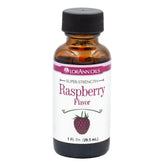LorAnn Raspberry SS Flavor bottle provides bold raspberry notes for candy and baking.