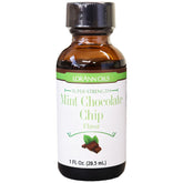 LorAnn Super Strength Mint Chocolate Chip bottle adds bold flavor to confections.