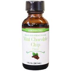 LorAnn Super Strength Mint Chocolate Chip bottle adds bold flavor to confections.