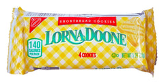 Lorna Doone shortbread unwrap scene illustrating easy-to-open wrapper for quick servings