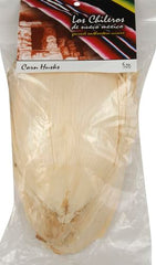 Los Chileros corn husks soaking in water, ready to use