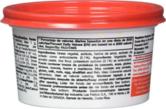 Los Patitos achiote paste tub pour shows smooth texture ideal for color-rich marinades