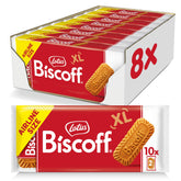 Lotus Biscoff packaging on store shelf inviting impulse purchase.