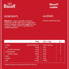 Lotus Biscoff Cookies with caramelized flavor delivering a crunchy bite