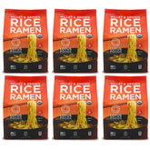 Lotus Foods Millet-Brown Rice Ramen uncooked pack, gluten-free and fiber-rich.